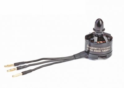 ULTRA 2809-1300KV Brushless Motor CCW/levotočivý/tlač. a pravotočivý závit