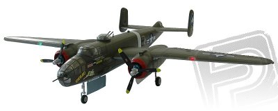B-25 Mitchell - ARF (stříbrný)
