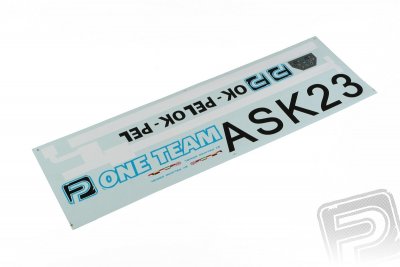 ASK 23 samolepky