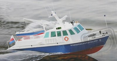 WSP-9 stavebnice policejního člunu