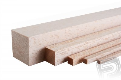 Balsový hranol 10x10x1000mm