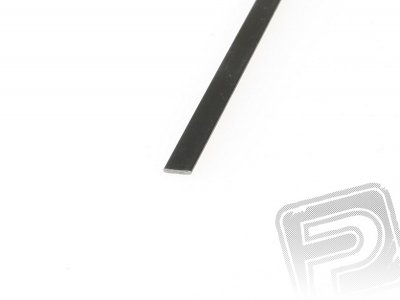 Uhlíková pásnice 0,5x3mm 1m
