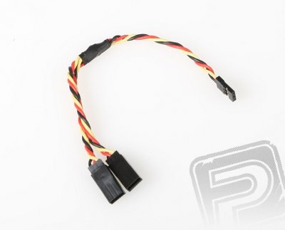 Y-kabel kroucený 15cm JR (PVC)