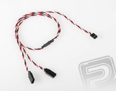 FU244 V-kabel kroucený 60cm Futaba (PVC)