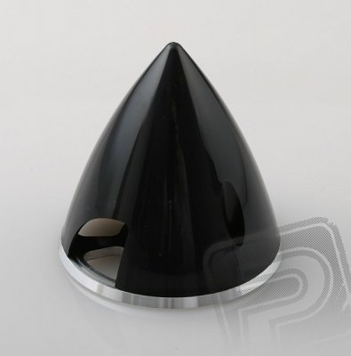 PROFI kužel 57mm ČERNÁ dural-plast
