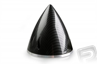 Profi kužel 63mm černý (imitace carbon)