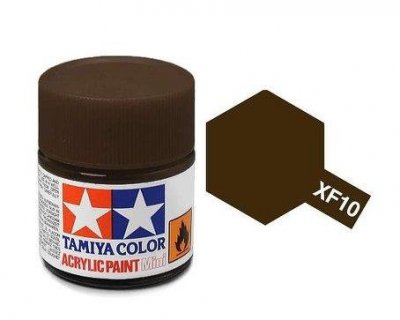 XF-10 Flat Brown 10ml