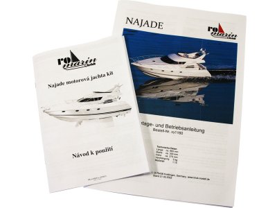 ROMARIN Motorová jachta Najade kit