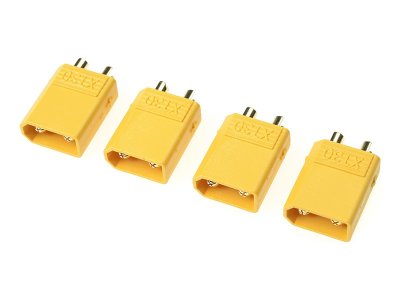 Konektor zlacený XT-30 samice (4)