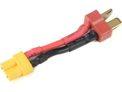 Konverzní kabel Deans samec - XT-30 samice 14AWG