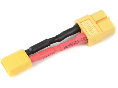 Konverzní kabel XT-30 samec - XT-60 samice 14AWG