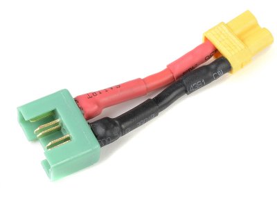Konverzní kabel XT-30 samice - MPX samec 14AWG