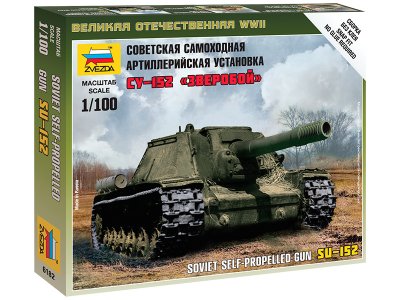 Zvezda 6182 SU-152 1/100