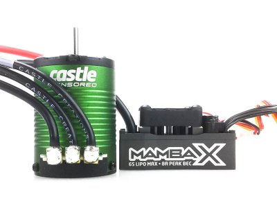 Castle motor 1406 6900ot/V senzored, reg. Mamba X