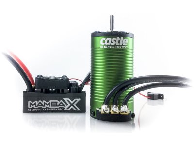 Castle motor 1415 2400ot/V senzored 3.17mm, reg. Mamba X