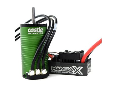 Castle motor 1415 2400ot/V senzored 5mm, reg. Mamba X