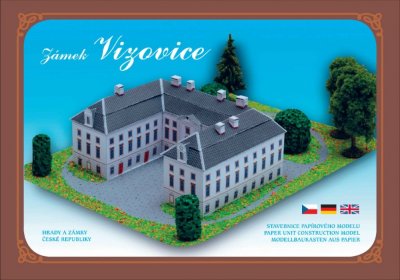 Zámek Vizovice- vystřihovánka