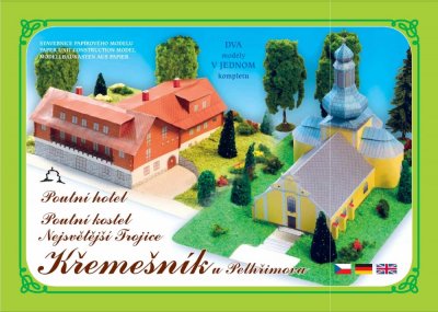 Kostel a hotel Křemešník