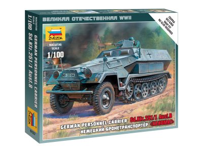 Zvezda 6127 Sd.Kfz.251/1 Ausf.