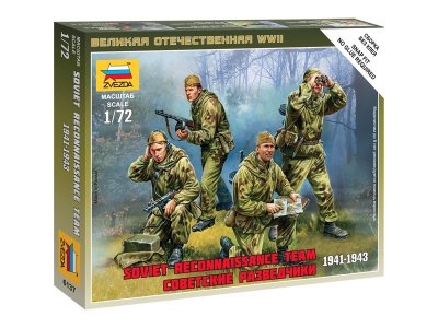 Zvezda 6137 Sovětský tým 1/72