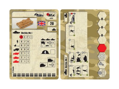 Zvezda Snap Kit - Matilda Mk I (1:100)