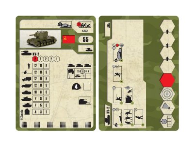 Zvezda 6202 Soviet tank 1/100