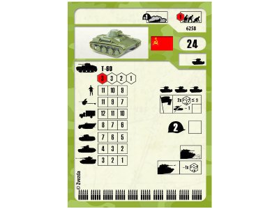 Zvezda 6258 T-60 1/100