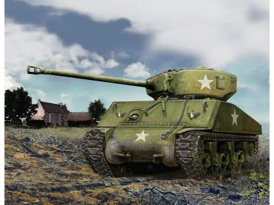 Zvezda Snap Kit - Sherman M-4 (1:100)