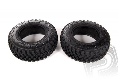 2.2/3.0 Hankook Mud Terrain gumy 34mm, R 35 směs ( 2ks.)