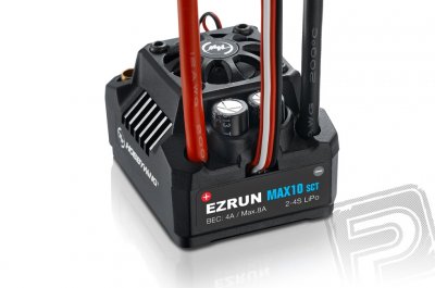 EZRUN MAX10 SCT - černý - regulátor