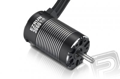 EZRUN SL Motor 3660 3200KV G2 - černý - včetně pastorku 25 zubů/48DP