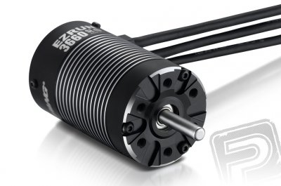 EZRUN SL Motor 3660 3200KV G2 - černý - včetně pastorku 25 zubů/48DP