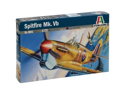 Italeri 001 Spitfire Mk. 1:72
