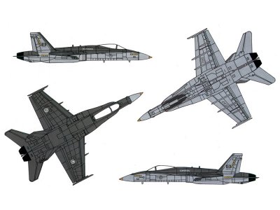 Italeri 016 1/72 F/A-18C/D