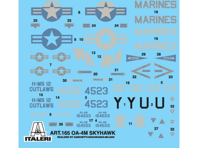 Italeri 165 OA/4M Skyhawk II