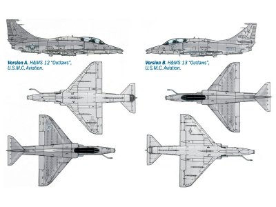 Italeri 165 OA/4M Skyhawk II
