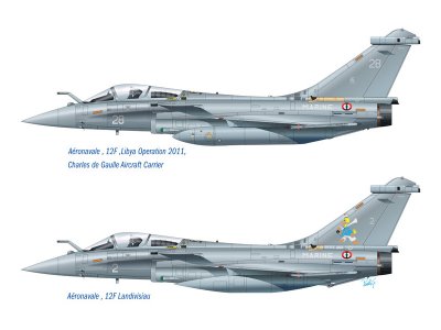 Italeri 1319 Rafale 2011 1:72