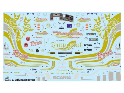 Italeri 3883 Scania R/730V8