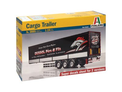 Italeri 3885 cargo trailer