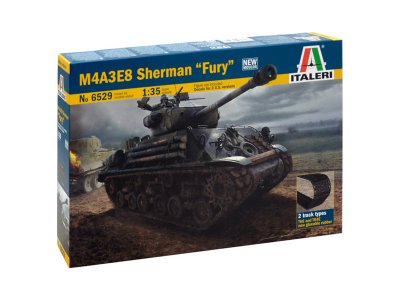 Italeri 6529 Sherman M4A3E8
