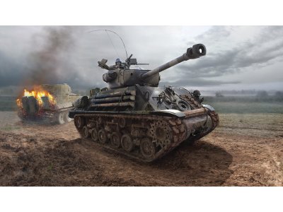 Italeri 6529 Sherman M4A3E8