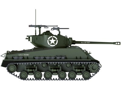 Italeri 6529 Sherman M4A3E8