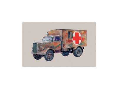 Italeri 7055 Ambulance 1/72