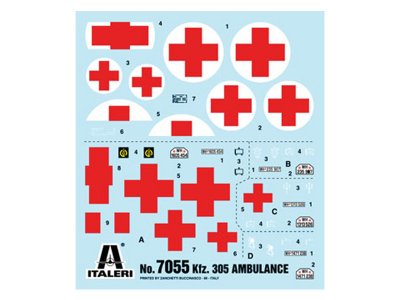 Italeri 7055 Ambulance 1/72
