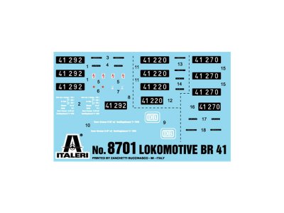 Italeri 8701 BR41 1/87