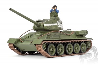 T-34/85 RC tank 1:24 2,4GHz s infračerveným bojovým systémem