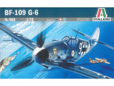 Italeri 063 Bf-109 G-6 1:72