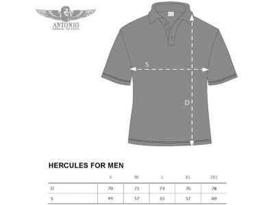 Antonio pánská polokošile Herkules C-130H M