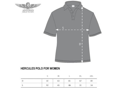 Antonio dámská polokošile Herkules C-130H M