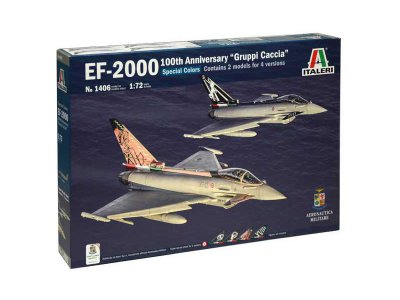 Italeri 1406 EF-2000 100th1:72